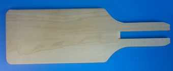 Backschieber, Gesamtlänge 180 cm L/B ca. 40 x 20 cm