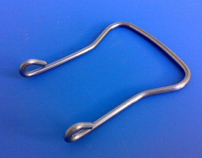 Portabottiglie in acciaio inox per piano basculante 10 pezzi