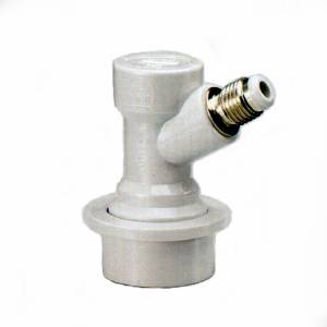 Gasaansluiting voor mini-stopapparaat op vat