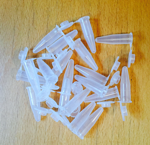 20 stuks plastic bewaarplaats voor culturen (0,10 euro/stuk)